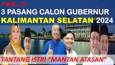 Survey Calon Gubernur Kalimantan Selatan Muhidin Lawan Istri