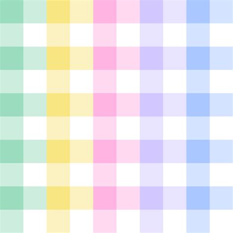 Premium Vector Cute Pastel Square Rainbow Abstract Element Gingham Checkered Tartan Plaid