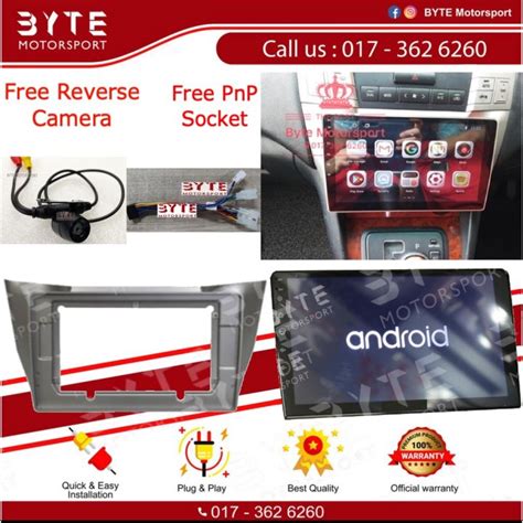 Android Player Toyota Harrier Foc Reverse Camera Lazada