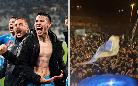 Así le cantaron a Chucky Lozano los aficionados del Napoli VIDEO