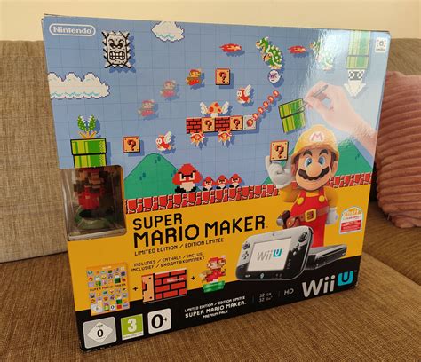 Nintendo Wii U 32GB Super Mario Maker Limited Edition Premium Pack EUR