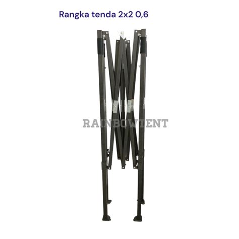 Jual Rangka Tenda Lipat 2x2 Besi 0 6 Tidak Temasuk Atap Shopee Indonesia