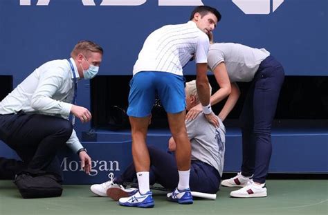 Us Open Throwback Novak Djokovic Tried To Avoid Disqualification