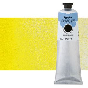 Tinta Gravura Ecologica Amarelo Primario Tubo 150 Ml