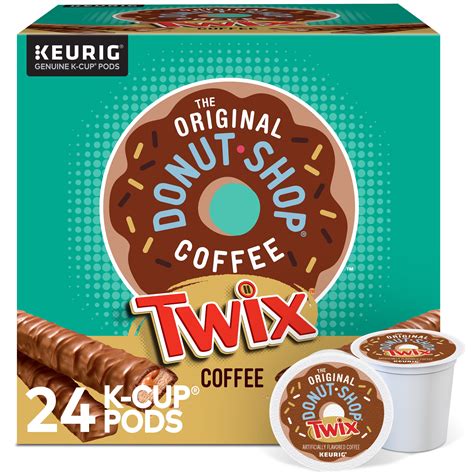 The Original Donut Shop Twix Flavored Coffee Keurig K Cups 24 Count