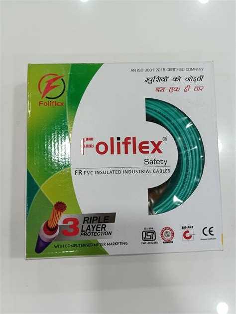 Foliflex Gold Flame Retardant House Wire M At Rs Meter In New