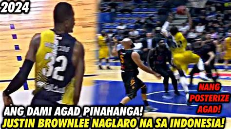 Justin Brownlee Nagpasiklab Agad Sa Unang Game Niya Sa Indonesia