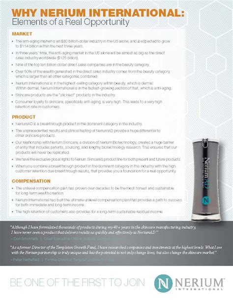 Oleanderpower Neriumad Anti Aging Breakthrough Real Opportunity