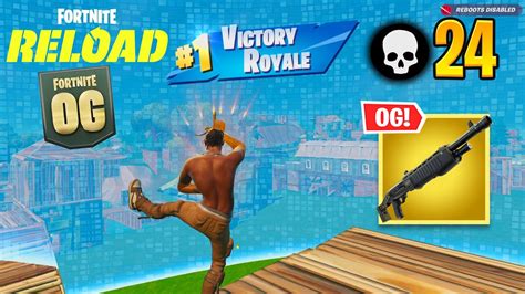 Fortnite Reload High Kill Solo Vs Duos Og Gameplay Keyboard Mouse