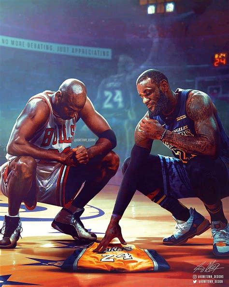 Michael Jordan Kobe Bryant Y Lebron James Siempre Hay Espacio Para La