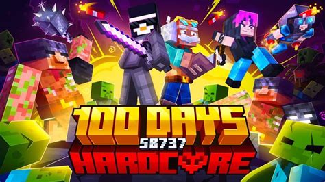 SB737 100 Days Hardcore By 5 Frame Studios Minecraft Marketplace Map