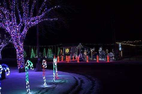 Preston Couple Designs Maintains Christmas Light Display At City Park