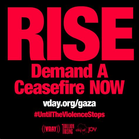 Rise Demand A Ceasefire Now