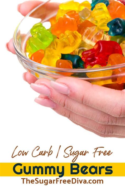 Homemade Sugar Free Gummy Candy #sugarfree #candy #homemade #diy # ...