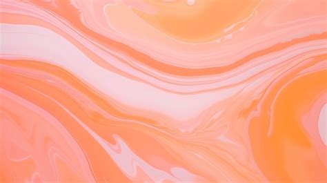 Marbled Peach Texture With Abstract Liquid Patterns Background Marble