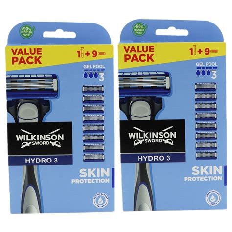 Wilkinson Sword Hydro Skin Protection X Rasierer Klingen Set