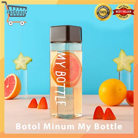 Jual My Bottle Kotak Persegi Ml Botol Kotak My Bottle Bpa Free