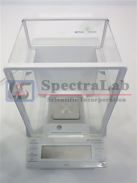 Mettler Toledo AT201 Analytical Balance Spectralab Scientific Inc