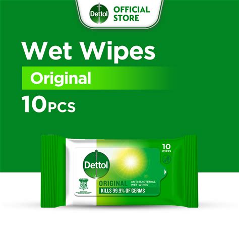 Dettol Anti Bacterial Original Wet Wipes S Kills Of Germs