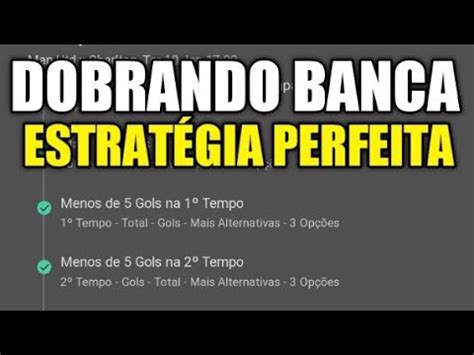 Incr Vel A Melhor Estrat Gia Para Dobrar Banca Na Bet Youtube