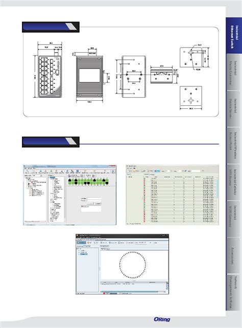 IGS 9168GP Datasheet 3 5 Pages ORING Industrial 24 Port Managed