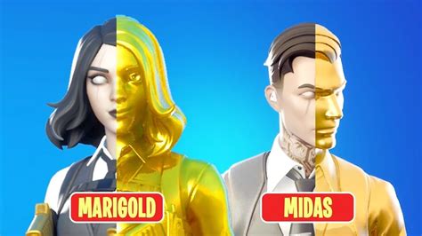 Midas And Marigold Team Up In Some Fortnite Gameplay Again Youtube