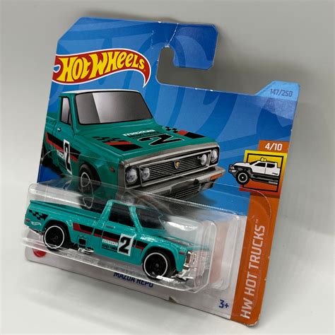 Hot Wheels Mazda Repu 1 64 Scale Model Miniature Pick Up Truck HW Hot Trucks Edition