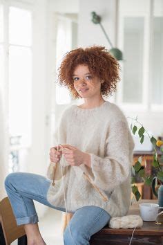 Tendance Tricoter Un Pull Loose En Mohair Marie Claire Marie