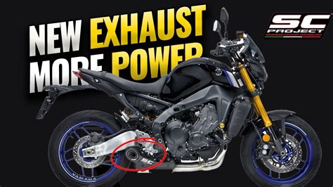 New Yamaha Mt Sc Project New Exhaust More Power To The Bike