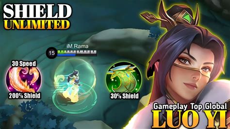 Luo Yi Unlimited Shield Hard Carry Team Feeder Luo Yi Gameplay