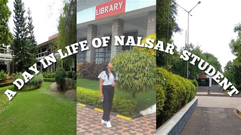 A Day In Life Of Nalsar Student Nalsar Hyderabad Vlog Youtube