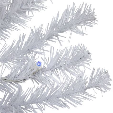 Northlight 3 Pre Lit LED Snow White Artificial Christmas Tree Multi