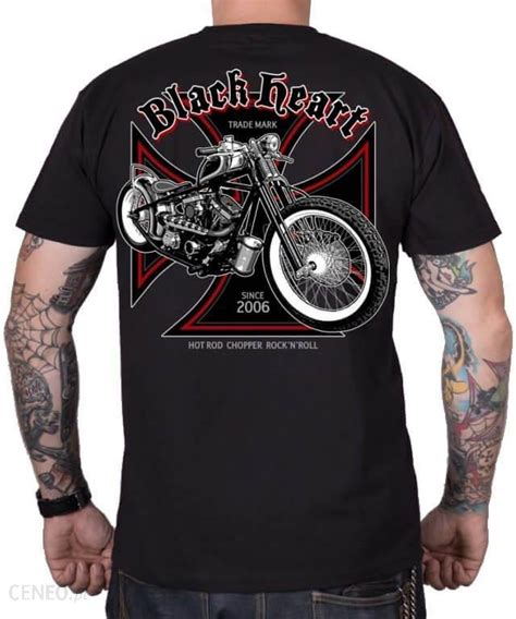 Koszulka Na Motocykl T Shirt Black Heart Grinder Czarny M Ceny I