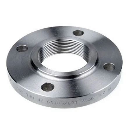 Stainless Steel L Threaded Flange For Oil Industry Size Inch