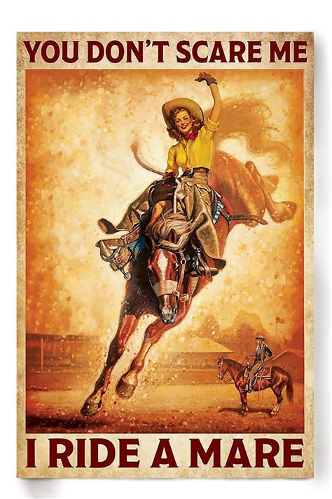 Cowgirl Poster Artofit