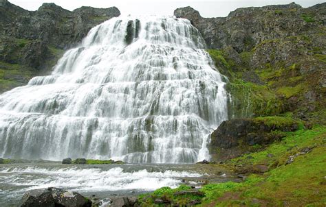 Islandia Dynjandi En Cascada Foto Gratis En Pixabay