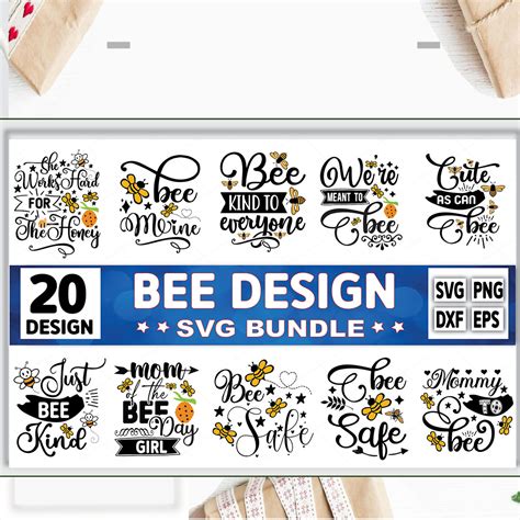 Bee Svg Bundle Bee Bundle Bee Svg Bundle