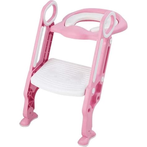 Siège De Toilette Enfant Reducteur De Toilette Bébé Pliable En Pp Et