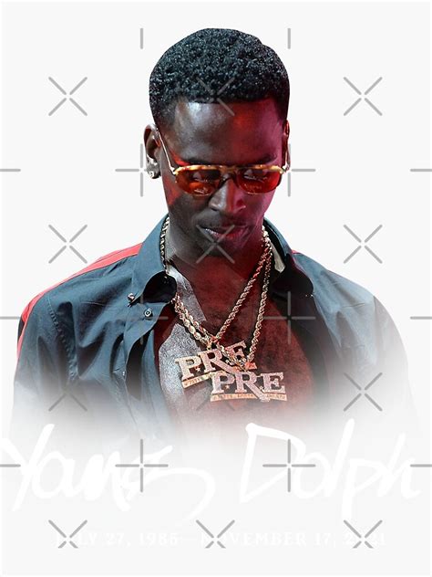 Young Dolph Pre Young Dolph Sticker For Sale By Nzzriza Redbubble