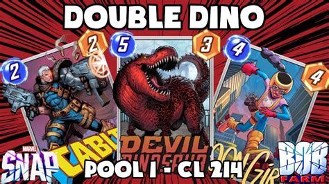 Double Dino Deck Building With A Complete Pool 1 Collection Marvel