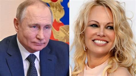 Pamela Anderson Y Vladimir Putin Así Empezó La Relación Entre La Actriz Y El Presidente De