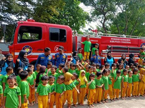 Detak Banten Bpbd Edukasi Penanganan Kebakaran Pada Anak Usia Dini