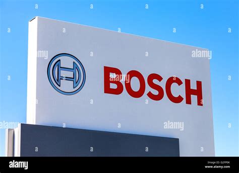 Emblem Bosch Against The Blue Sky Robert Bosch Llc Is A Multinational