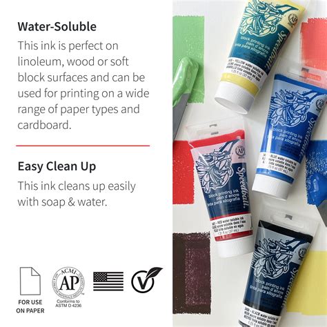 Snapklik Speedball Water Soluble Block Printing Ink