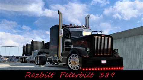 ATS 4K Peterbilt 389 Rezbilt Custom Industrial Wire Reels Delivery