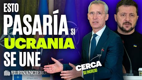 Ucrania SE ACERCA MÁS a la OTAN Stoltenberg lo apoya YouTube