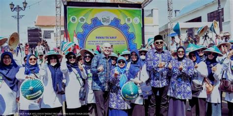 Pawai Taaruf Publik MTQ XXXVII Tingkat Provinsi Jawa Barat Tahun 2024