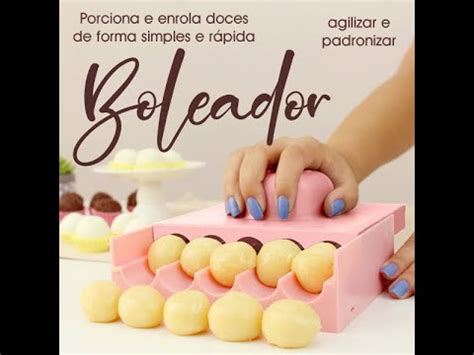 Enrolador De Brigadeiro Boleador De Docinhos Placa Boleadora De Doces