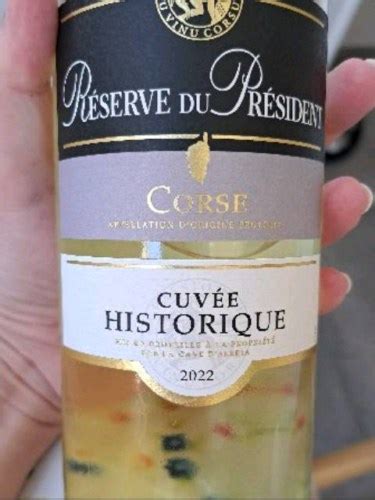 R Serve Du Pr Sident Cuv E Historique Ros Vivino Us