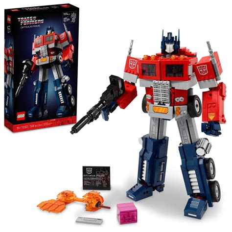 LEGO Icons Optimus Prime 10302 Transformers Figure Set (Unopened) for ...